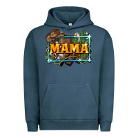 Pigment Midnight Navy mama cowboy western font cactuslove mom Urban Hoodie - LillyAllenDesigns