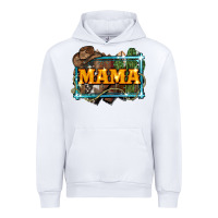 White mama cowboy western font cactuslove mom Urban Hoodie - LillyAllenDesigns
