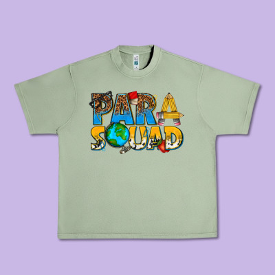Para Squad Urban Heavy Tee Designed By Texasbilliewilder