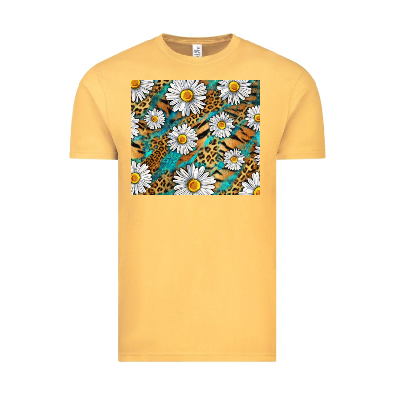 Leopard And Tiger Daisy Vintage Tee by RanaPortraitStore | Teevron
