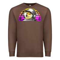 Chestnut dogecoin to the mars Premium Sweatshirt - Jasminsmagicworld