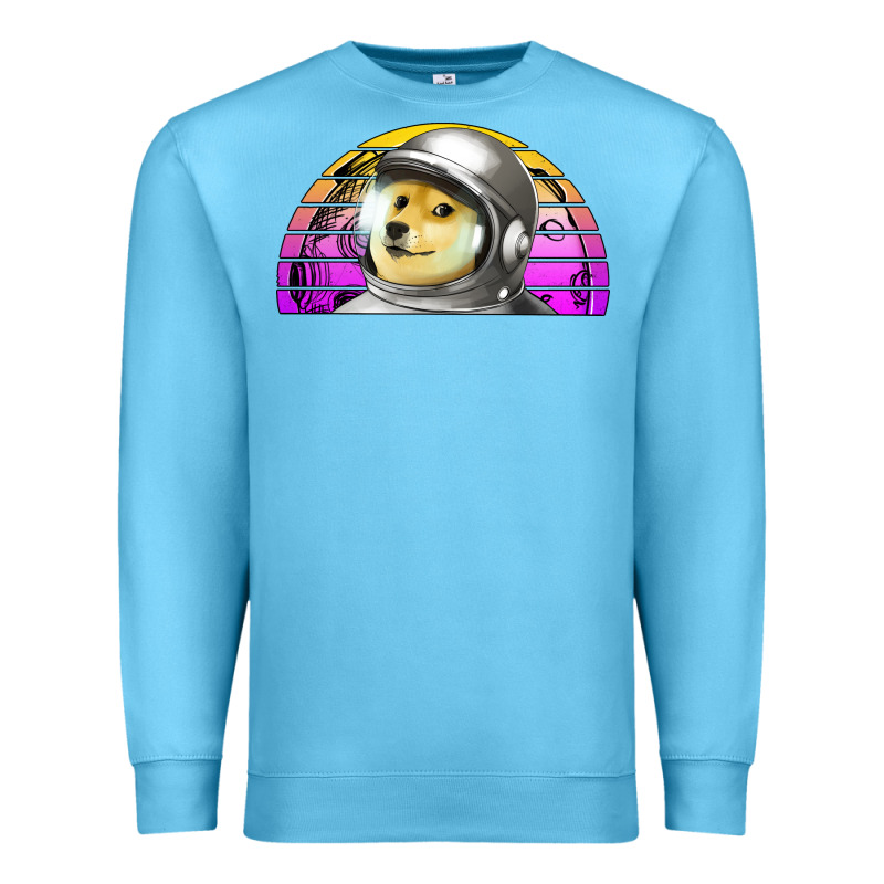 Dogecoin To The Mars Premium Sweatshirt by Jasminsmagicworld | Teevron