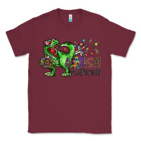Burgundy autism awareness Classic Tee - SublimationCraftShop