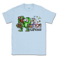 Dusty Blue autism awareness Classic Tee - SublimationCraftShop