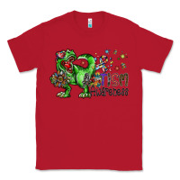 Red autism awareness Classic Tee - SublimationCraftShop