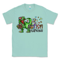 Seafoam autism awareness Classic Tee - SublimationCraftShop