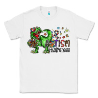 White autism awareness Classic Tee - SublimationCraftShop