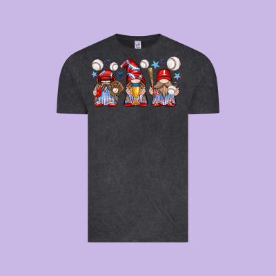 Vintage Tee baseball gnome