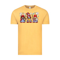 Vintage Mustard baseball gnome Vintage Tee - texasbilliewilder