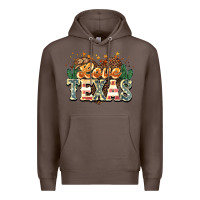 Coffee love texas Premium Hoodie - NancyCooperArtShop