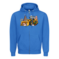 True Royal little debbie tree cakes bulldozer Zipper Hoodie - JahusDesignShop