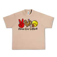 Burro peace love softball Urban Heavy Tee - Zillion Design Studio