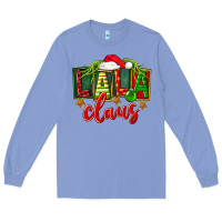 Colony Blue Christmas lala claus Long Sleeve Tee - FaDigitalArtStudio