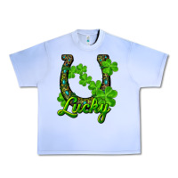 Grape Ice lucky shamrock horseshoe Urban Heavy Tee - RanaPortraitStore
