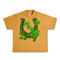 Peanut Butter lucky shamrock horseshoe Urban Heavy Tee - RanaPortraitStore