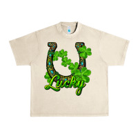 Sandshell lucky shamrock horseshoe Urban Heavy Tee - RanaPortraitStore
