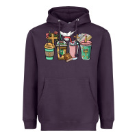 Plum faith coffee cups Heavyweight Hoodie - NancyCooperArtShop