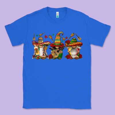 Mexican Gnomies Classic Tee Designed By Fadigitalartstudio