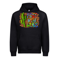 Black free mom hugs Urban Hoodie - LillyAllenDesigns