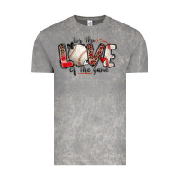 For The Love Of The Game Baseball Vintage Tee | Teevron