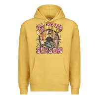 Antique Gold fill the freezer season Premium Hoodie - MaliasSmallBusiness