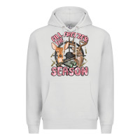 Dove Grey fill the freezer season Premium Hoodie - MaliasSmallBusiness