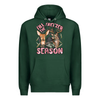Sports Green fill the freezer season Premium Hoodie - MaliasSmallBusiness