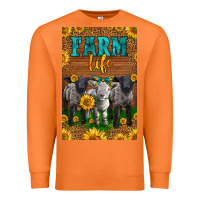 Carrot Western Baby Sheeps Farm Life Premium Sweatshirt - LillyAllenDesigns