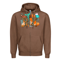 Chestnut rn registered nurse Zipper Hoodie - AdoDesignShop