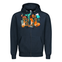 Navy rn registered nurse Zipper Hoodie - AdoDesignShop