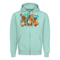 Seafoam rn registered nurse Zipper Hoodie - AdoDesignShop