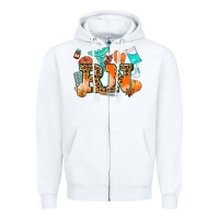 White rn registered nurse Zipper Hoodie - AdoDesignShop