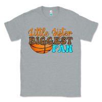 Heather Grey little sister biggest fan Classic Tee - HRA Design Shop