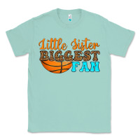 Seafoam little sister biggest fan Classic Tee - HRA Design Shop