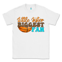 White little sister biggest fan Classic Tee - HRA Design Shop