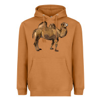 Meerkat Camel Heavyweight Hoodie - LillyAllenDesigns