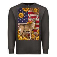Smoke Western American Deer Premium Sweatshirt - LillyAllenDesigns