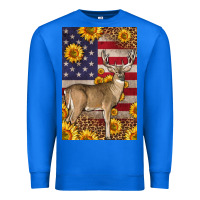 True Royal Western American Deer Premium Sweatshirt - LillyAllenDesigns