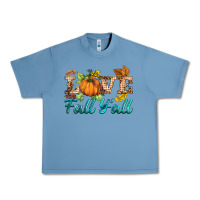 Pebble Blue love fall y'all Urban Heavy Tee - BarkalooDesign