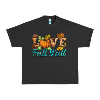 Pigment Black love fall y'all Urban Heavy Tee - BarkalooDesign
