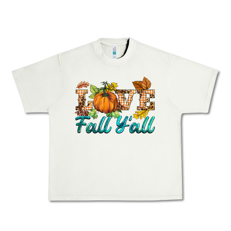 Love Fall Y'all Urban Heavy Tee by BarkalooDesign | Teevron