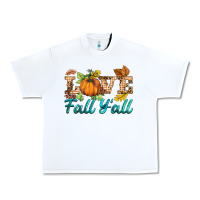 White love fall y'all Urban Heavy Tee - BarkalooDesign