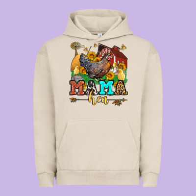 Mama Hen Urban Hoodie Designed By Lillyallendesigns