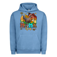 Pigment Pebble Blue mama hen Urban Hoodie - LillyAllenDesigns