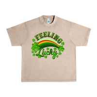 French Oak feeling lucky with rainbow Urban Heavy Tee - RanaPortraitStore
