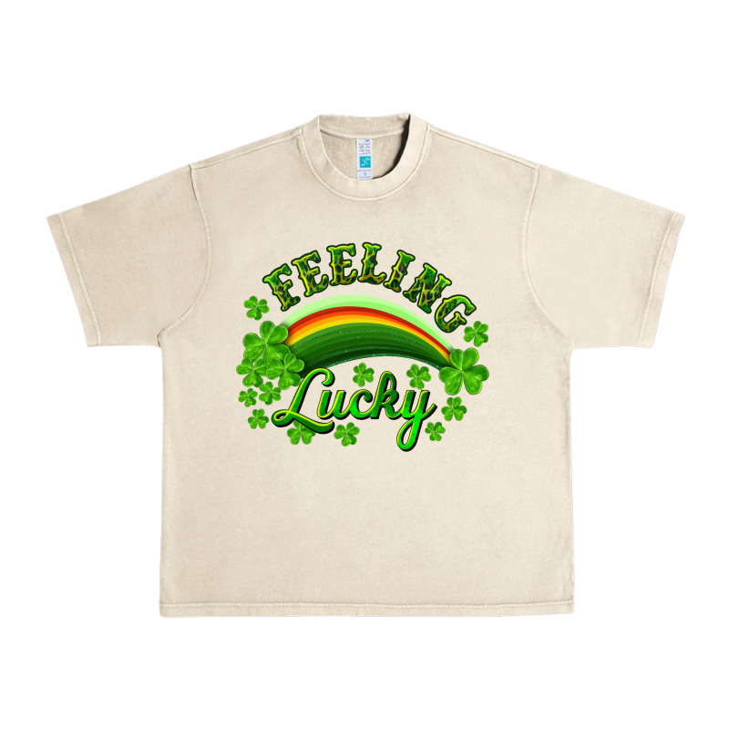 Feeling Lucky With Rainbow Urban Heavy Tee by RanaPortraitStore | Teevron