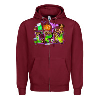 Burgundy lpn halloween nurse with Zipper Hoodie - AdoDesignShop