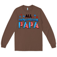 Chestnut All American papa Long Sleeve Tee - Neo Western