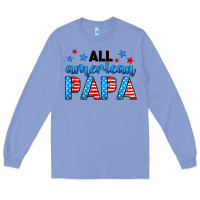 Colony Blue All American papa Long Sleeve Tee - Neo Western