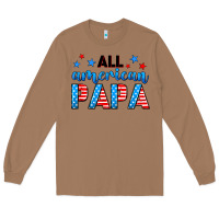 Toasted Coconut All American papa Long Sleeve Tee - Neo Western